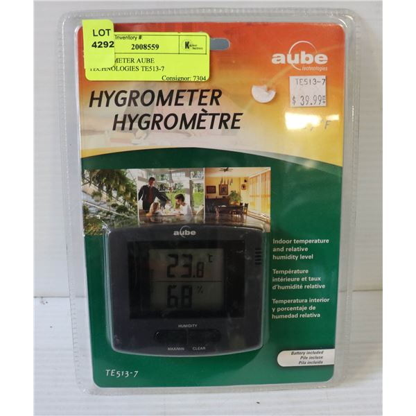 HYGROMETER AUBE TECHNOLOGIES TE513-7