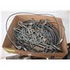 Image 1 : CHAIN ASSORTED & METAL CABLE- BOX LOT