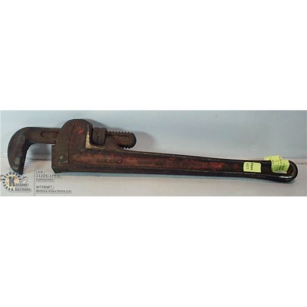 RIDGID 18? HEAVY DUTY PIPE WRENCH