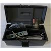 TOOL BOX- GREY WITH ASSORTED TOOLS