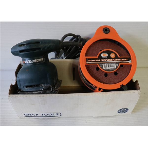 BLACK & DECKER PALM SANDER- MODEL FS500