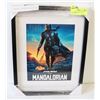 Image 1 : FRAMED MADALORIAN "STAR WARS" PHOTO