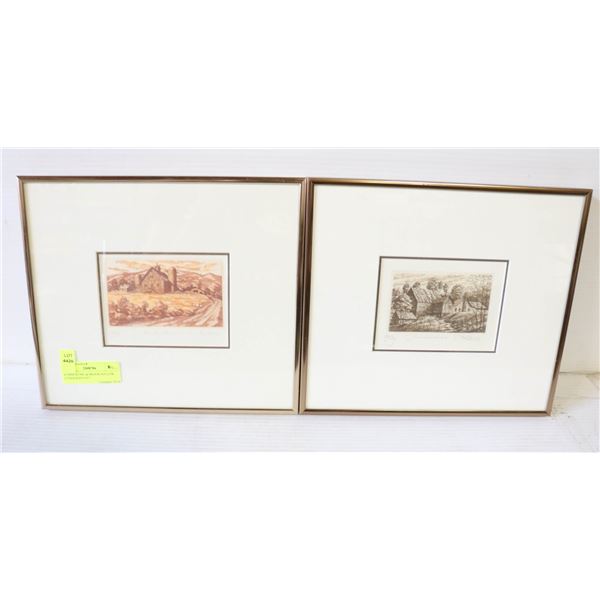 SUMMERTIME & BROOK HOLLOW LITHOGRAPH SET