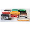 Image 1 : FLAT OF VARIOUS HO SCALE TRAIN CARS