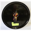 Image 1 : KACHINA HAND PAINTED PLATE BY HOPI INDIANS