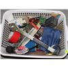 Image 1 : BASKET OF ESTATE HARDWARES & TOOLS