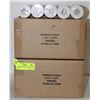 Image 1 : 2 CASES OF THERMAL PAPER ROLLS 2-1/4'X75'