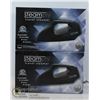 Image 1 : LOT OF 2 NEW STEAMPLY BLACK TRAVEL STEAMERS