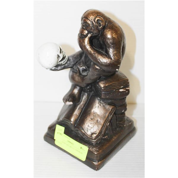 1962 AUSTIN APE SKULL THINKER STATUE