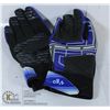 Image 1 : BRAND NEW BLUE/BLACK MOUNTIAN BIKING GLOVES