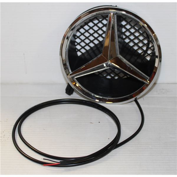 LED ILLUMINATED MERCEDES GRILL EMBLEM - 12V