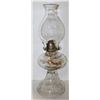 Image 1 : VINTAGE GLASS LANTERN KEROSENE