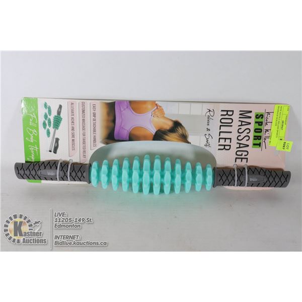 NEW NICOLE MILLER SPORTS MASSAGE ROLLER