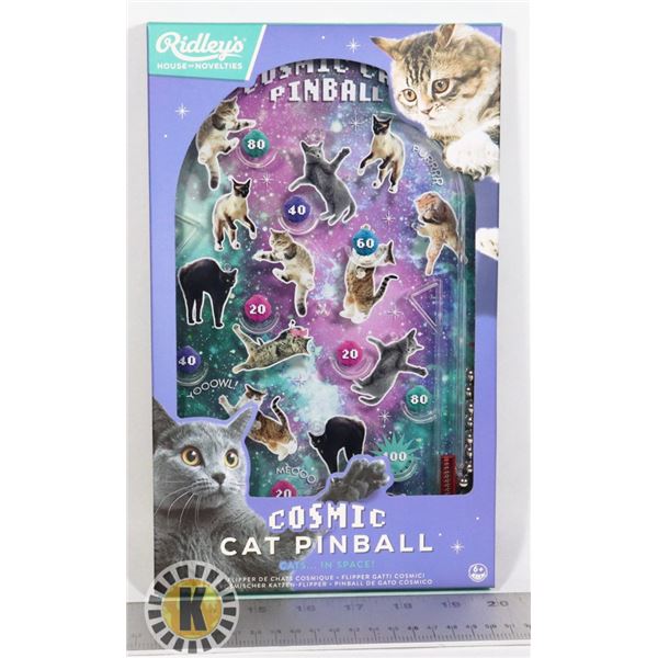 NEW COSMIC CAT PINBALL (NOT ELECTRONIC)