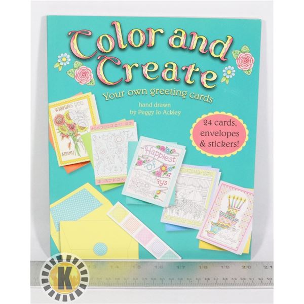 NEW COLOR AND CREATE YOUR OWN GREETING CARDS