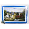 Image 1 : 1000PC PUZZLE SIZE 50X75CM SMALL TOWN THEME