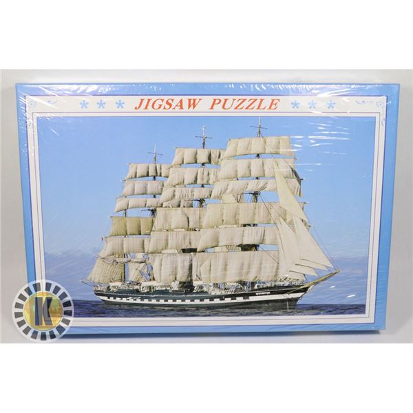 NEW 1000PC PUZZLE SIZE 50X75CM SAIL BOAT THEME