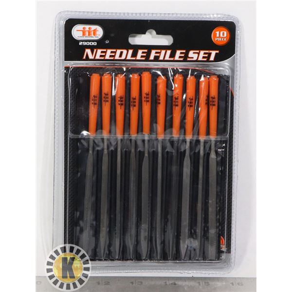 NEW 10PC NEEDLE FILE SET