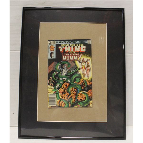 THE THING AND THE LIVING MUMMY MARVEL