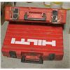 Image 1 : PAIR OF HILTI TOOL CASES