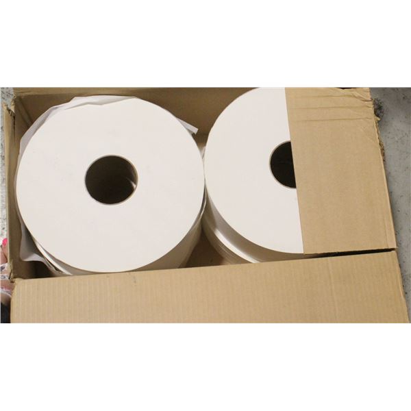 BOX OF 4 MERFIN T-PULL SUPER JUMBO BATHROOM TISSUE