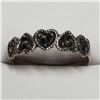 Image 1 : T127 SILVER MARCASITE RING AND PENDANT