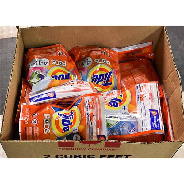FLAT LOT OF TIDE PODS