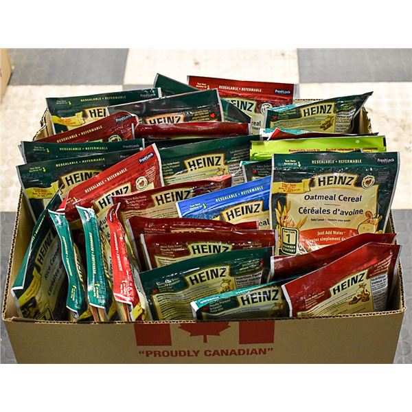 FLAT OF ASSORTED INFANT FOOD PRODUCTS