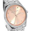 Image 5 : NEW MICHAEL KORS ROSE GOLD DIAL ST STEEL MSRP $249