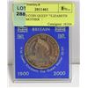 Image 1 : 5 POUND COIN QUEEN ELIZABETH QUEEN MOTHER