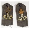 Image 1 : ANTIQUE SHOULDER STRAPS W/ S. JOHNS AMBULANCE