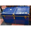 Image 1 : VINTAGE BLUE TRUNK WITH HUSKY TOOL BAGS