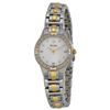 Image 1 : BULOVA DIAMOND SILVER DIAL TWO-TONE LADIES WATCH.$535