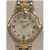 Image 2 : BULOVA DIAMOND SILVER DIAL TWO-TONE LADIES WATCH.$535