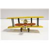 Image 2 : METAL SINGLE ENGINE BIPLANE