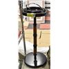 Image 1 : VINTAGE METAL & WOOD FLOOR STANDING ASHTRAY
