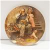 Image 2 : LOT OF 4 NORMAN ROCKWELL COLLECTOR PLATES W/ COA