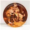 Image 2 : LOT OF 4 NORMAN ROCKWELL COLLECTOR PLATES IN BOXES