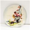 Image 3 : LOT OF 4 NORMAN ROCKWELL COLLECTOR PLATES IN BOXES