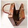 Image 2 : MARILYN MUNROE WOOD CLUTCH WITH CRYSTALS 1 SIDE +