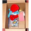Image 1 : VINTAGE SMURFS FIGURINES + PLUSH