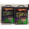 Image 1 : TWO HOT WHEEL CASE  FILLED WITH CARS