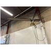 Image 1 : ** YELLOW BUDGIT 2 TON ELECTRIC SHOP CRANE WITH STEEL JIB ARM