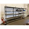 Image 1 : *C 3 BAYS OF GREY METAL EZ-RECT SHELVING