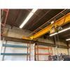Image 2 : ** YALE HOIST 43'' 5 TON ELECTRIC HEAVY DUTY SHOP CRANE WITH OVERHEAD BEAM & SIDE RAILS