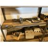 Image 2 : *C 2 BAYS OF 5 TIER METAL/WOOD SHOP SHELVING WITH ASSORTED FLUIDS, HARDWARE & MISC