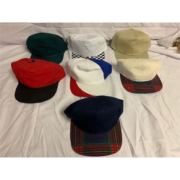 7 NEW HATS