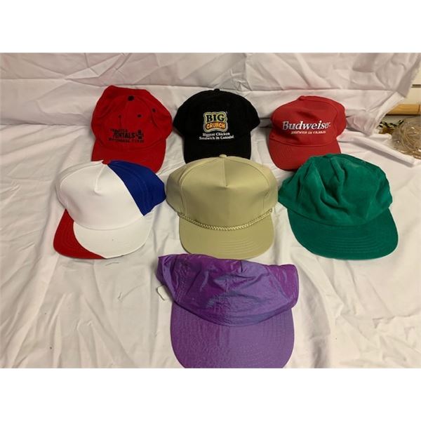 7 NEW HATS
