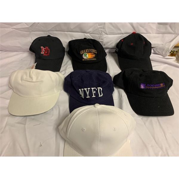 7 NEW HATS