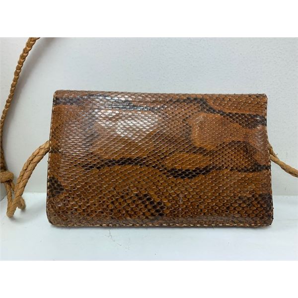 Vintage Snakeskin Purse